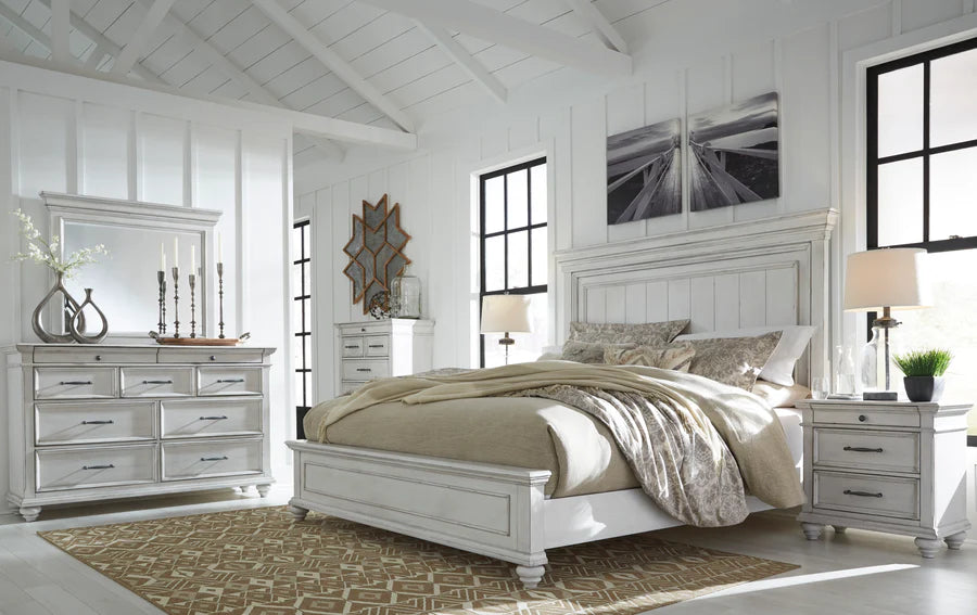 Rowanbeck Gray Panel Bedroom Set