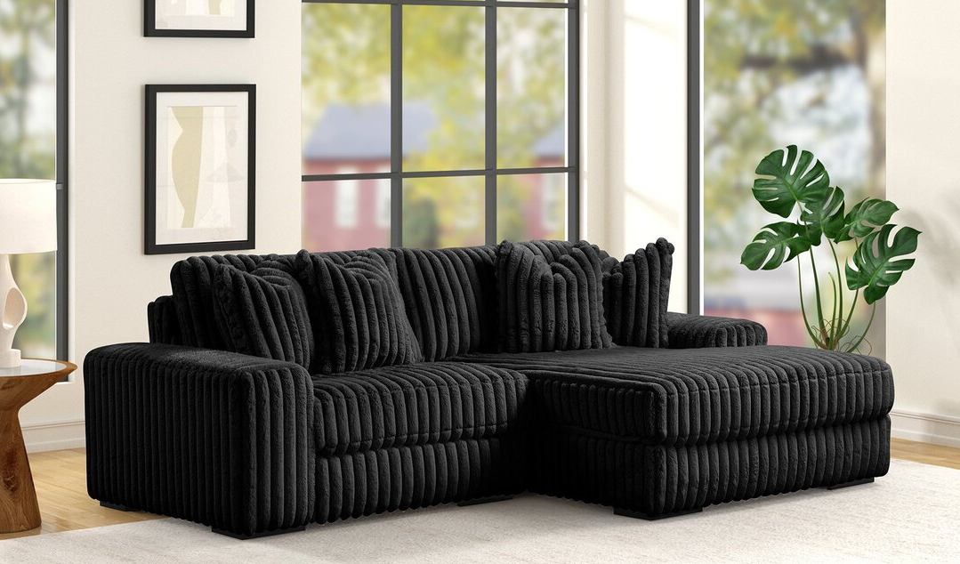 SUNDAY 2- BLACK SECTIONAL