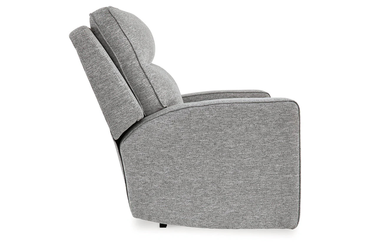 Biscoe Pewter 3-Pieces Power Reclining Living Room Set