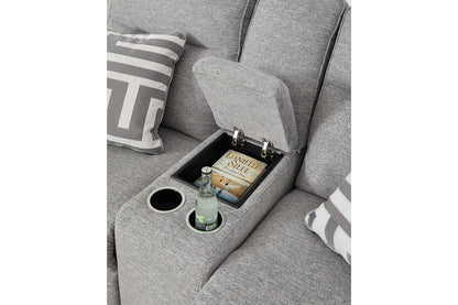 Biscoe Pewter 3-Pieces Power Reclining Living Room Set