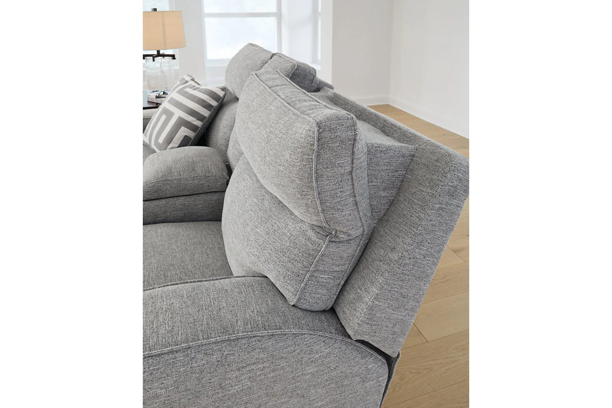 Biscoe Pewter 3-Pieces Power Reclining Living Room Set