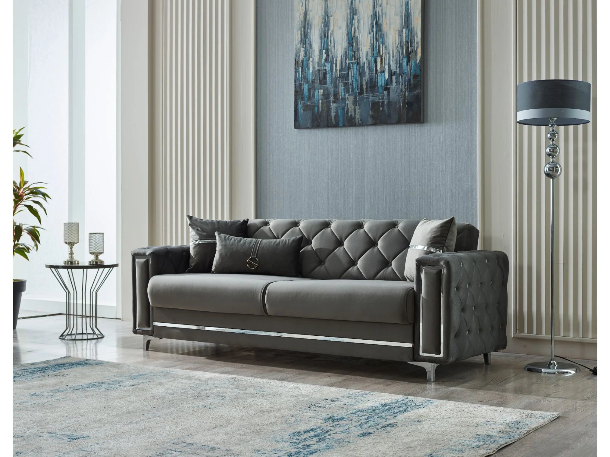 Bolivya 3-Piece Modern Living Room Set