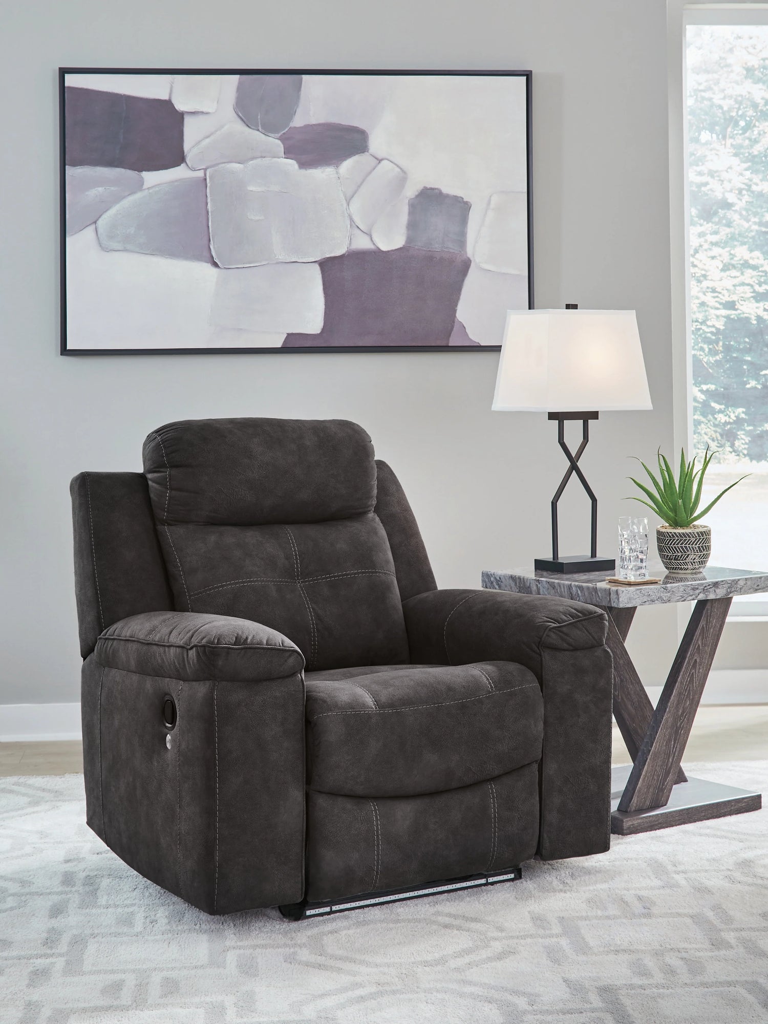 Brysonview Contemporary Reclining Living Room Set