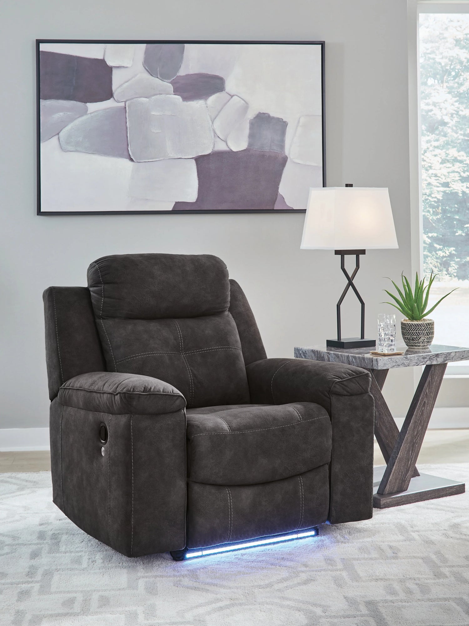 Brysonview Contemporary Reclining Living Room Set