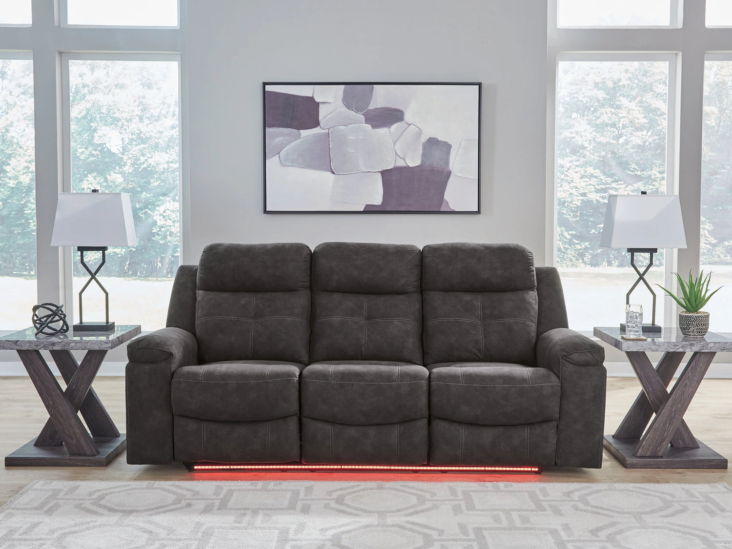 Brysonview Contemporary Reclining Living Room Set
