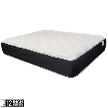 CoolTex Luxury Hybrid EuroTop Mattress CH1 - 10&quot; Cooling, Pocketed Coils, 10 Year Warranty