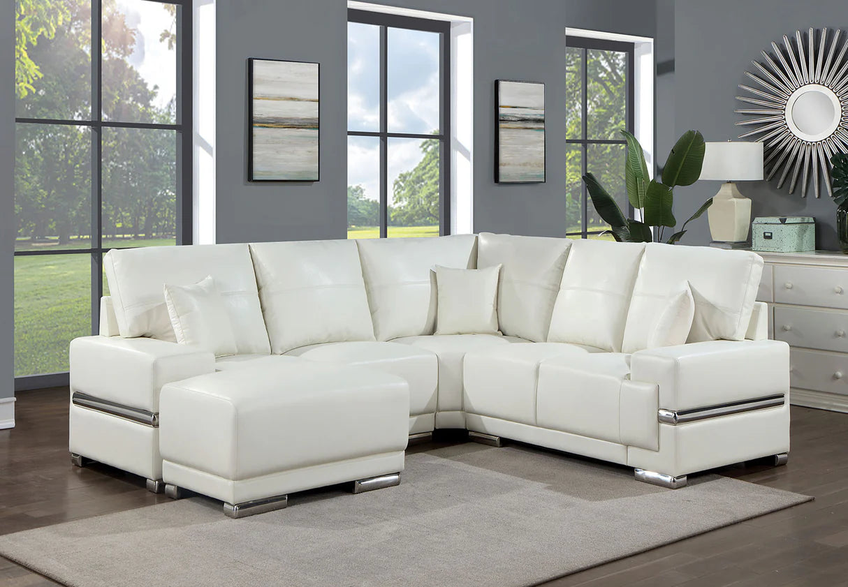 Althea White Sectional