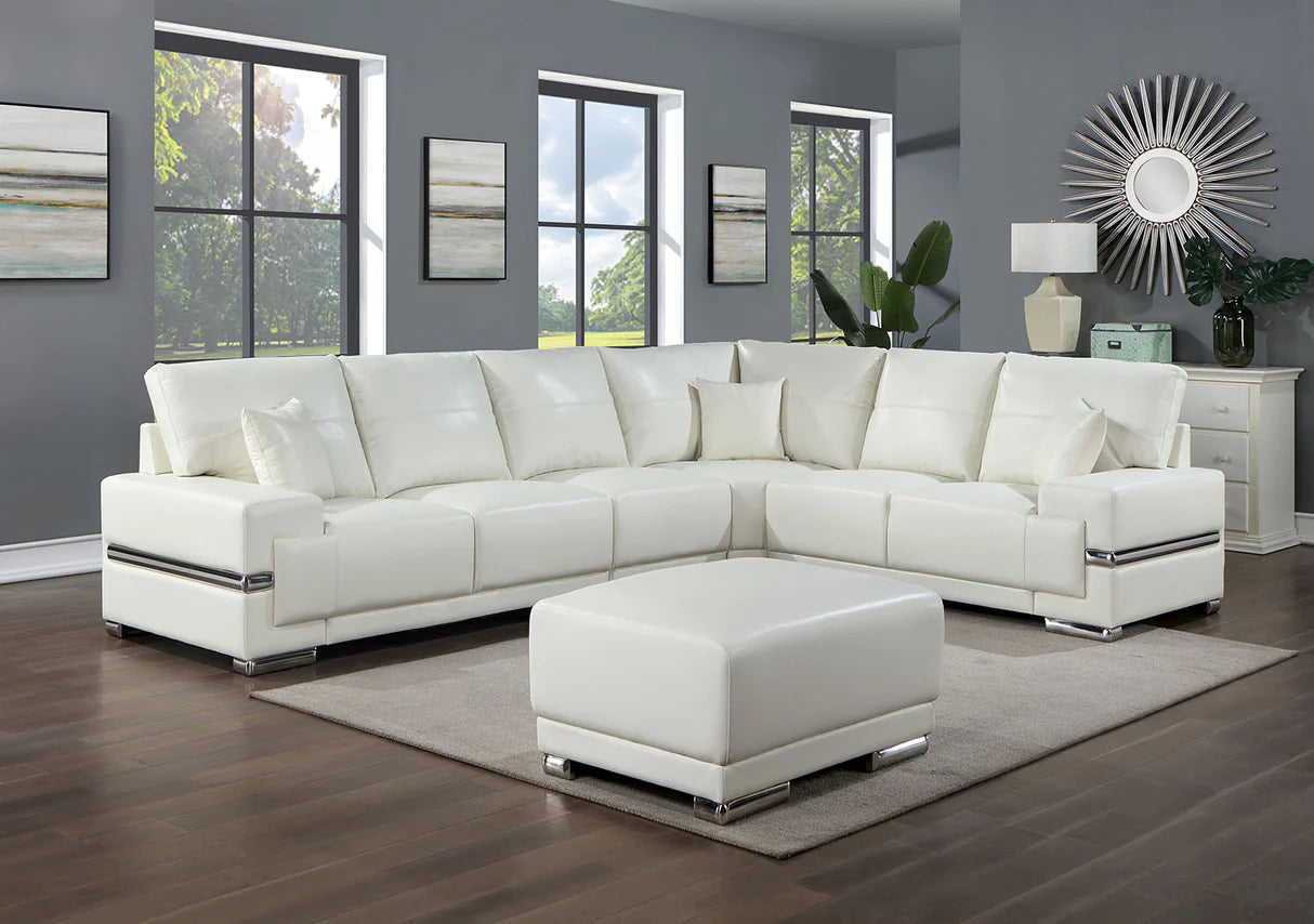 Althea White Sectional