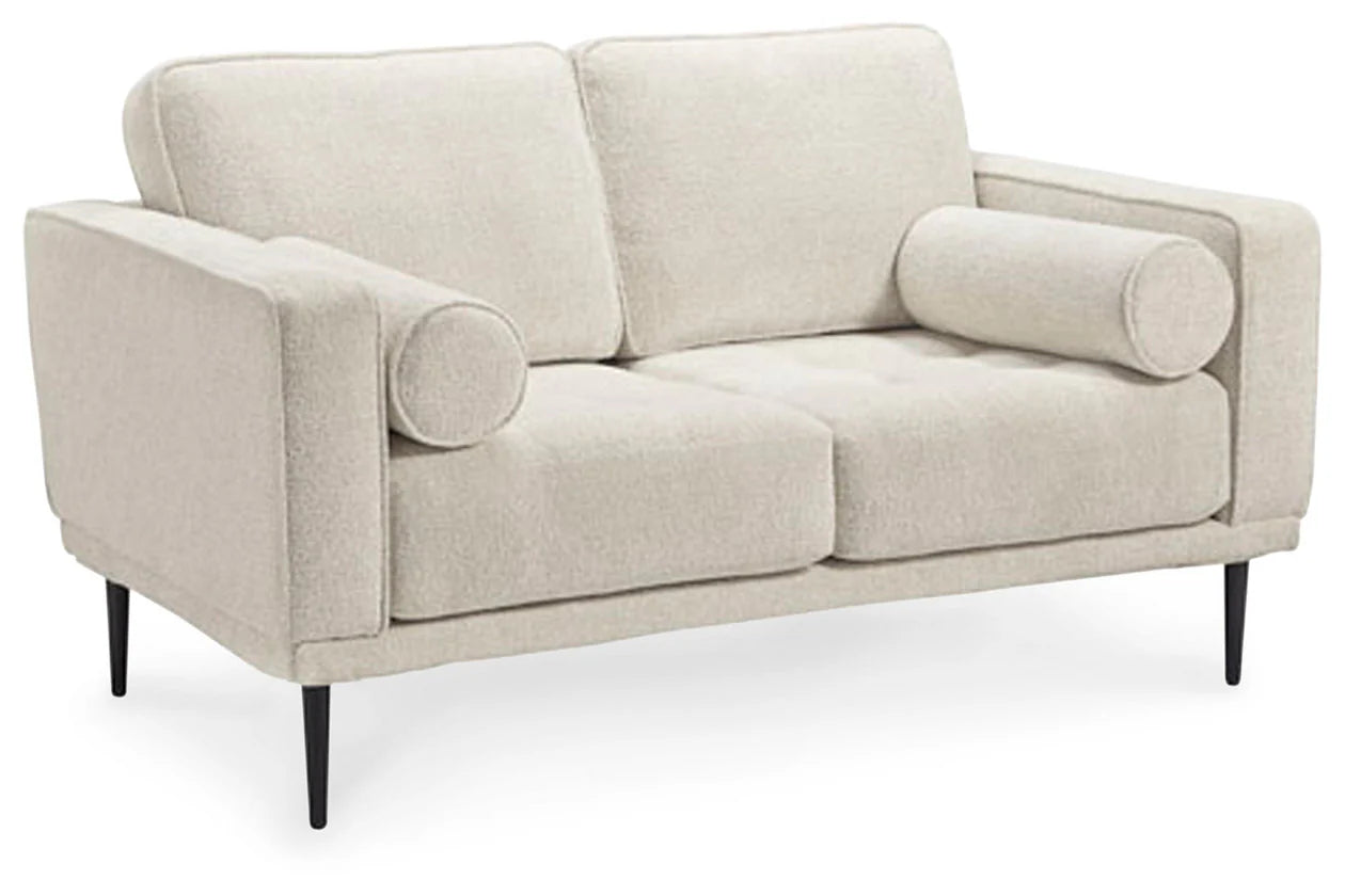 Caladeron Sandstone Chenille Loveseat