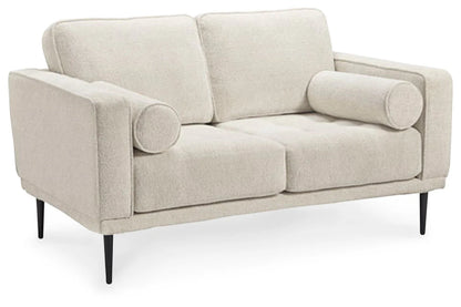 Caladeron Sandstone Chenille Loveseat