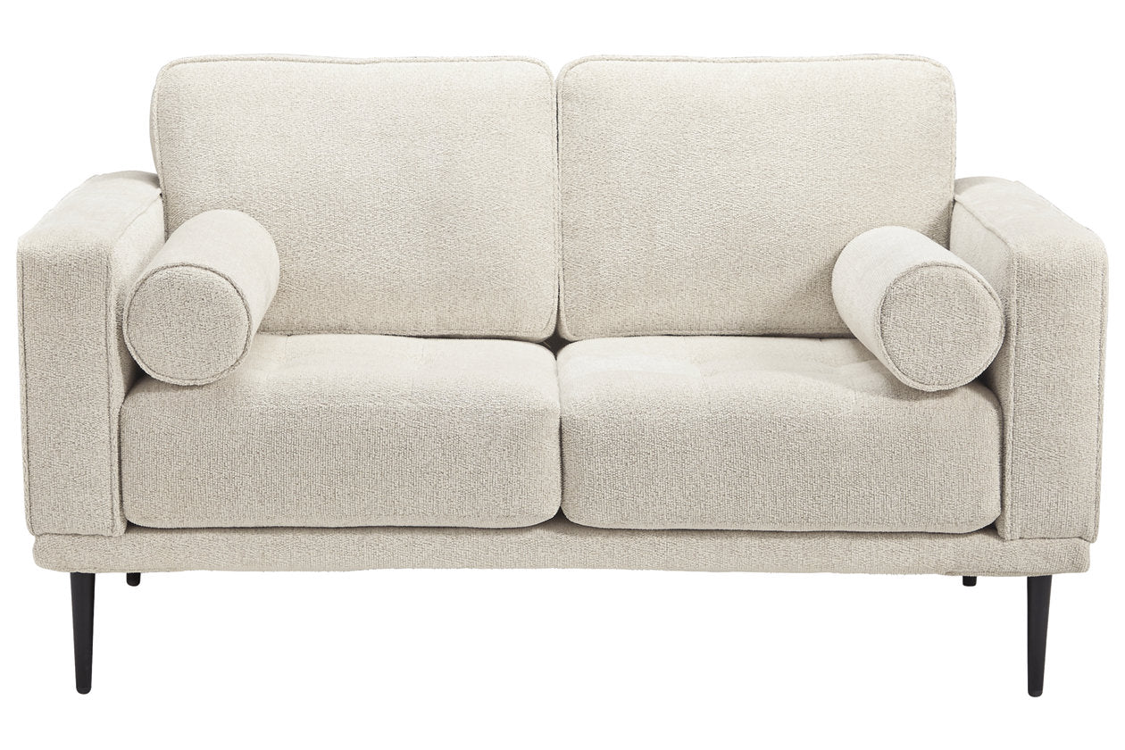 Caladeron Sandstone Chenille Loveseat