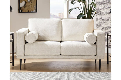 Caladeron Sandstone Chenille Loveseat