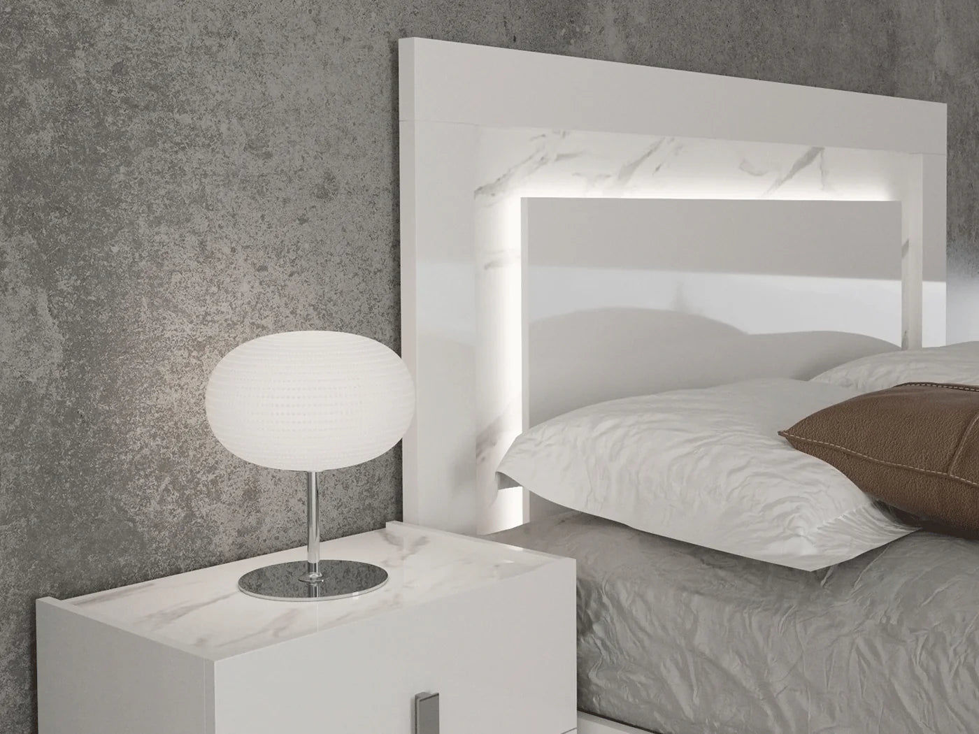 Juego de dormitorio Carrara