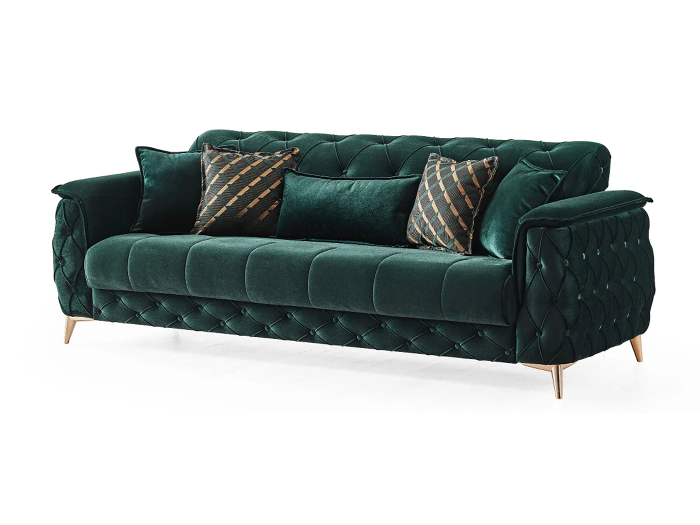 Sofá seccional de dos piezas Lindyn color marfil