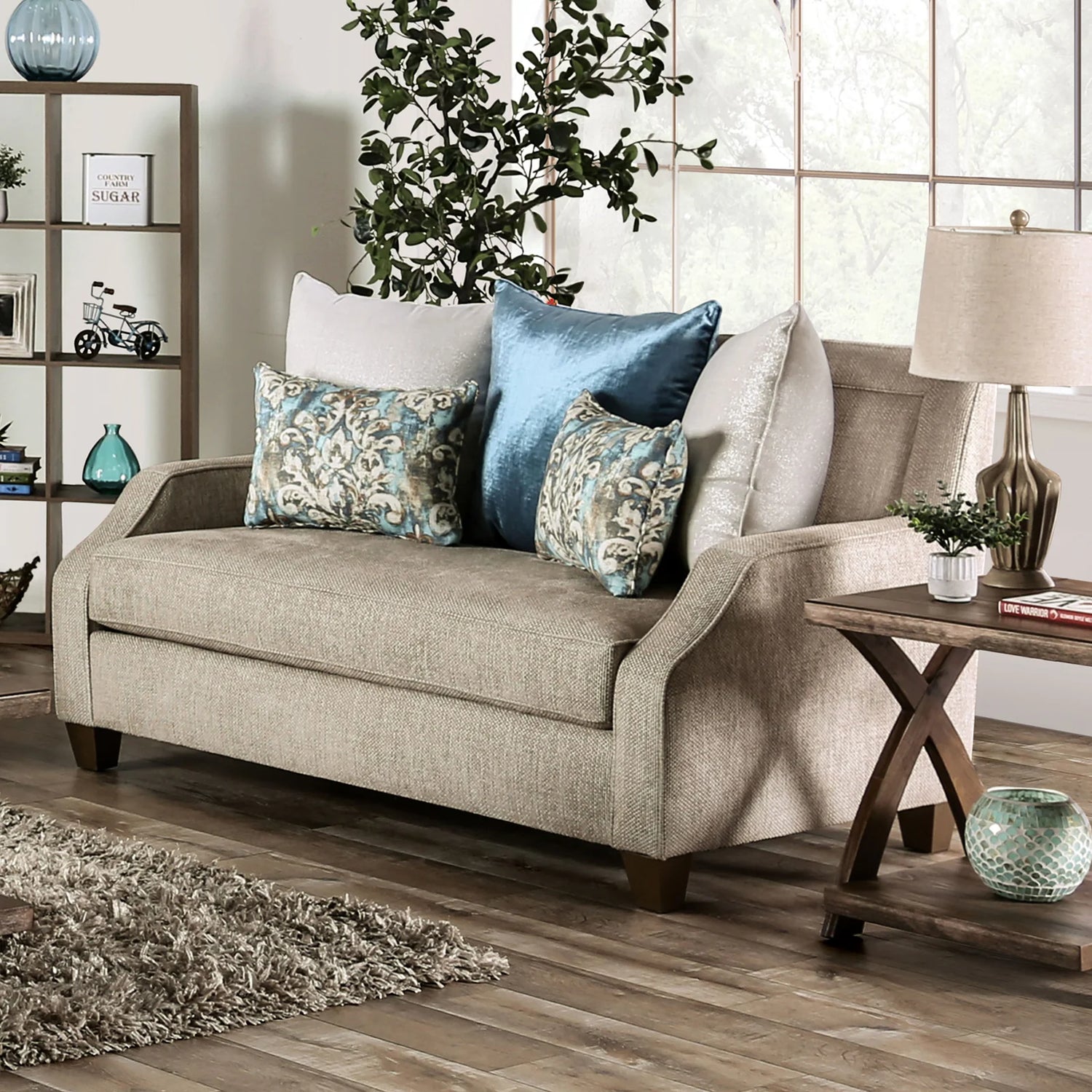 Catarina Modern Loveseat