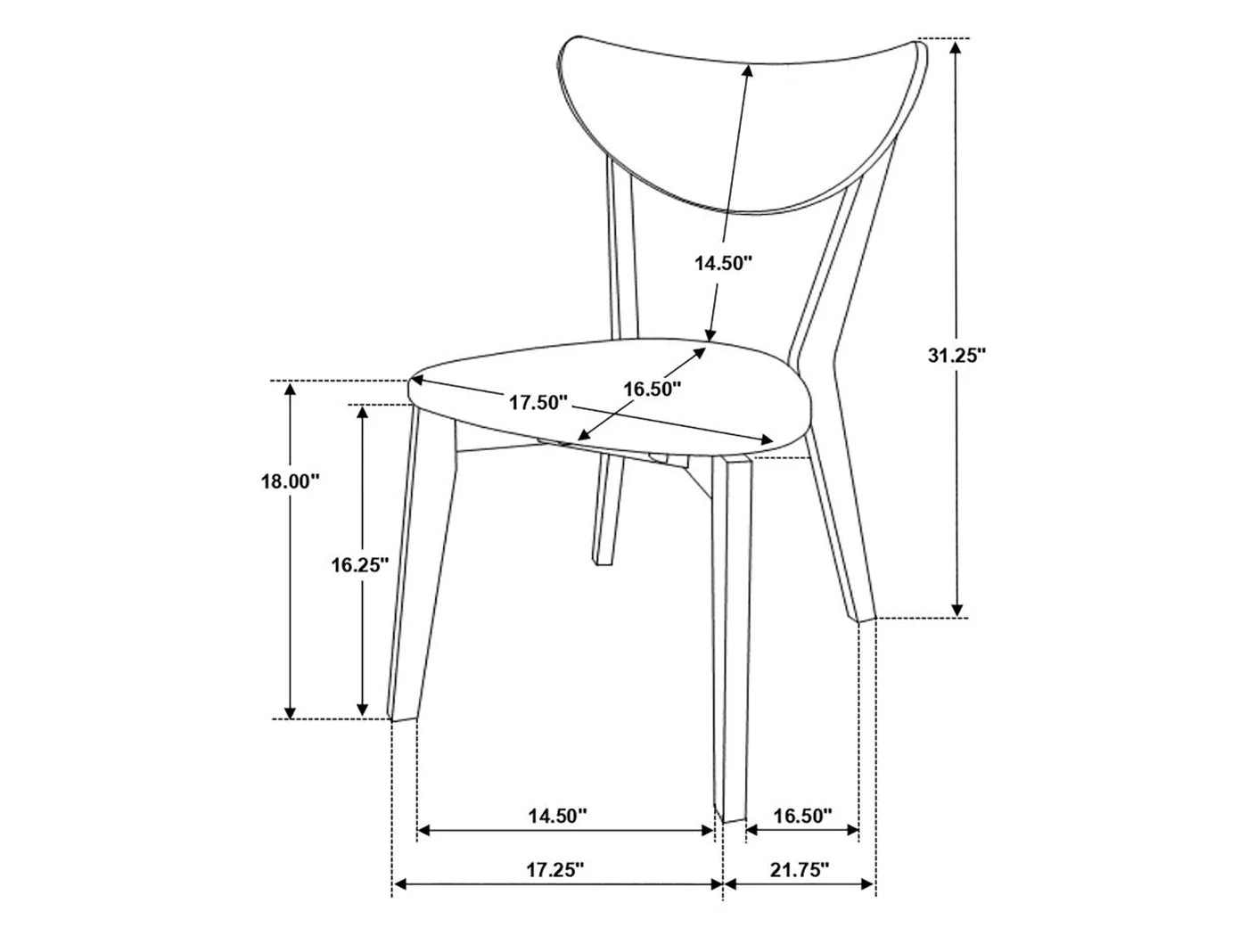 Alfredo 6 Person Extendable Dining Room Set