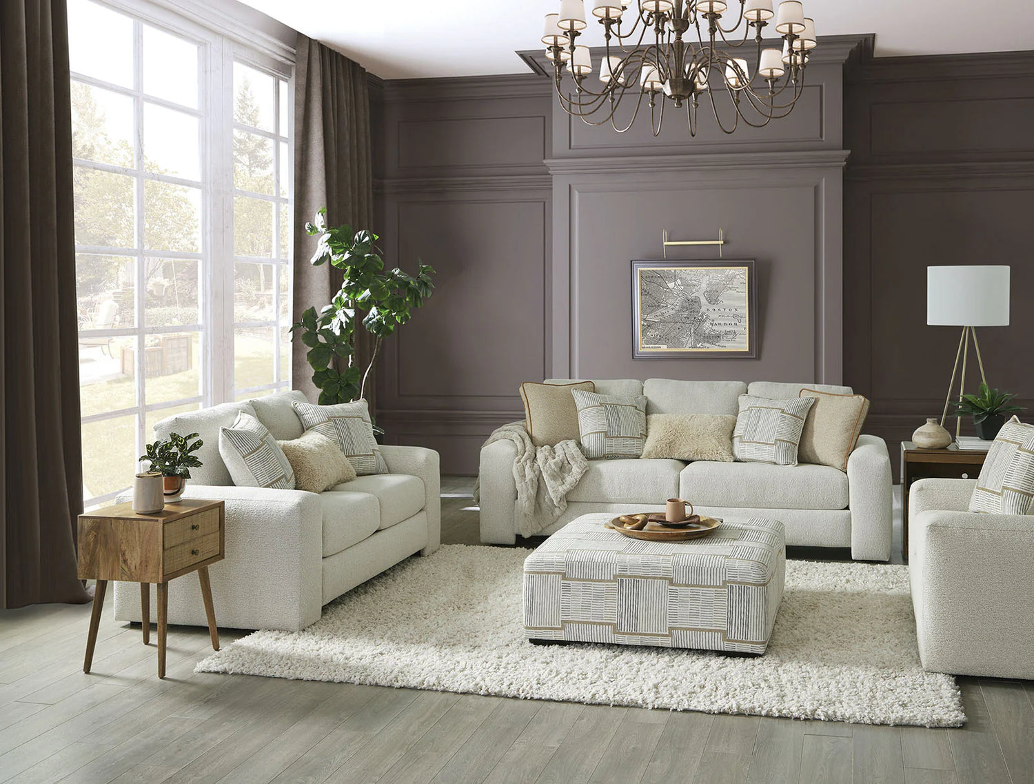 Cochrane Contemporary Living Room Set