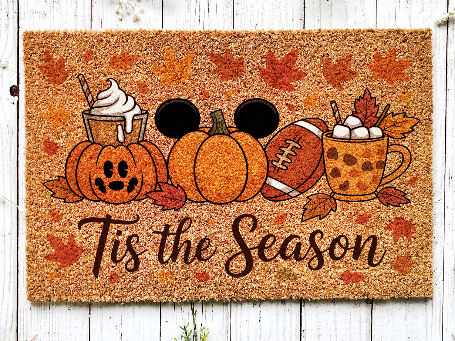Tis the Season Fall Doormat
