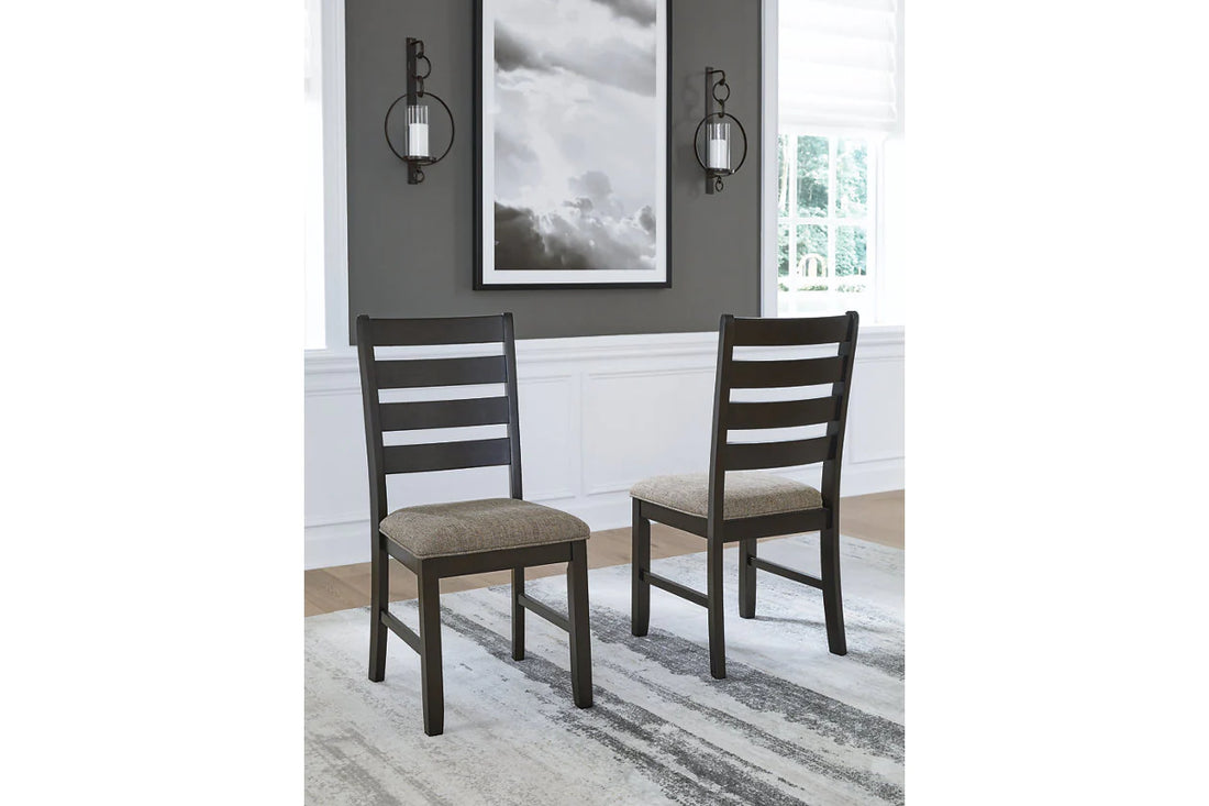 Ambenrock Light Brown/Dark Brown Dining Chair