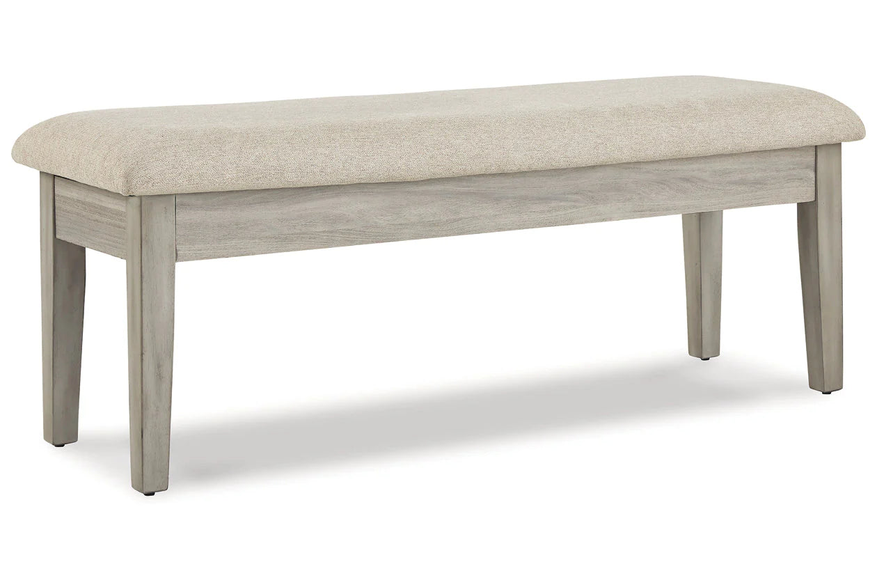 Parellen 48&quot; Upholstered Dining Bench with Storage