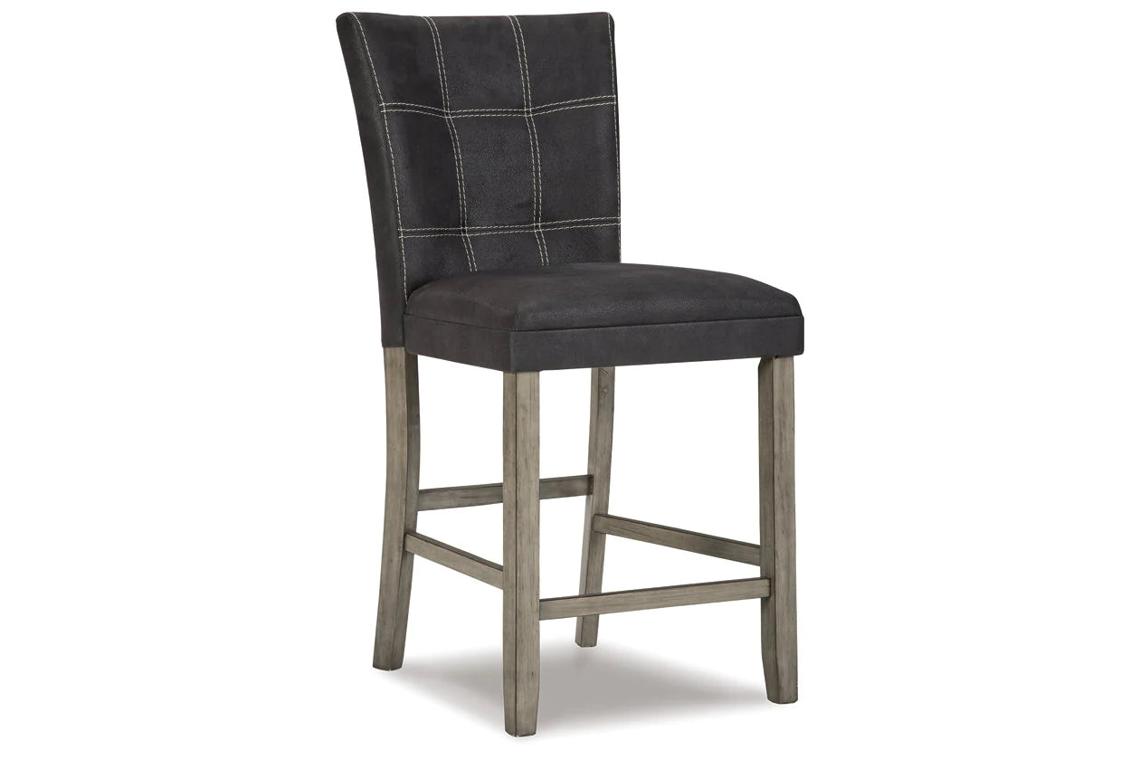 Dontally Two-tone Counter Height Barstool