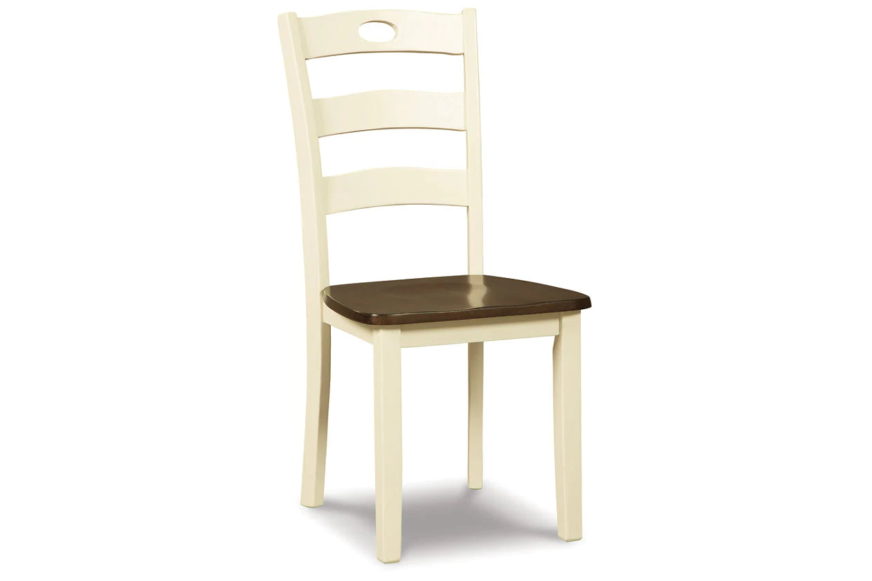 Woodanville Cream/Brown Dining Chair