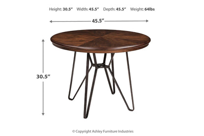 Centiar Two-tone Brown Dining Table