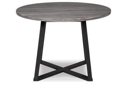 Centiar Gray/Black Dining Table