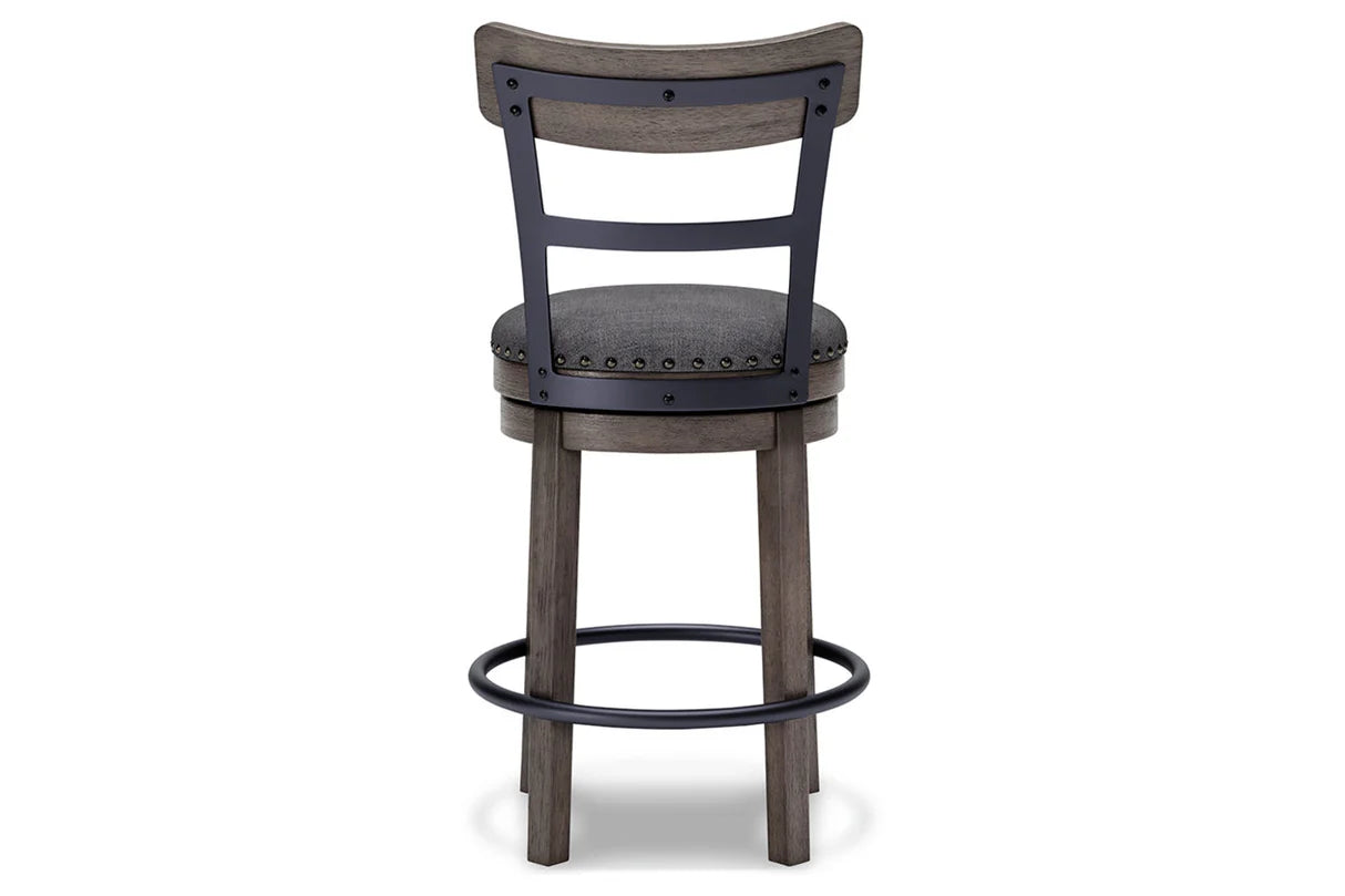 Caitbrook Gray Counter Height Barstool