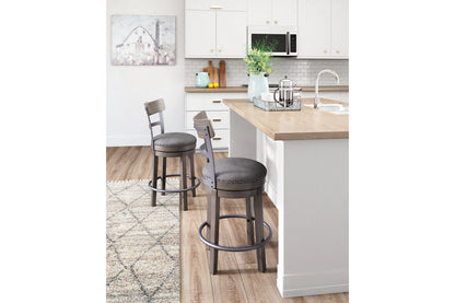 Caitbrook Gray Counter Height Barstool