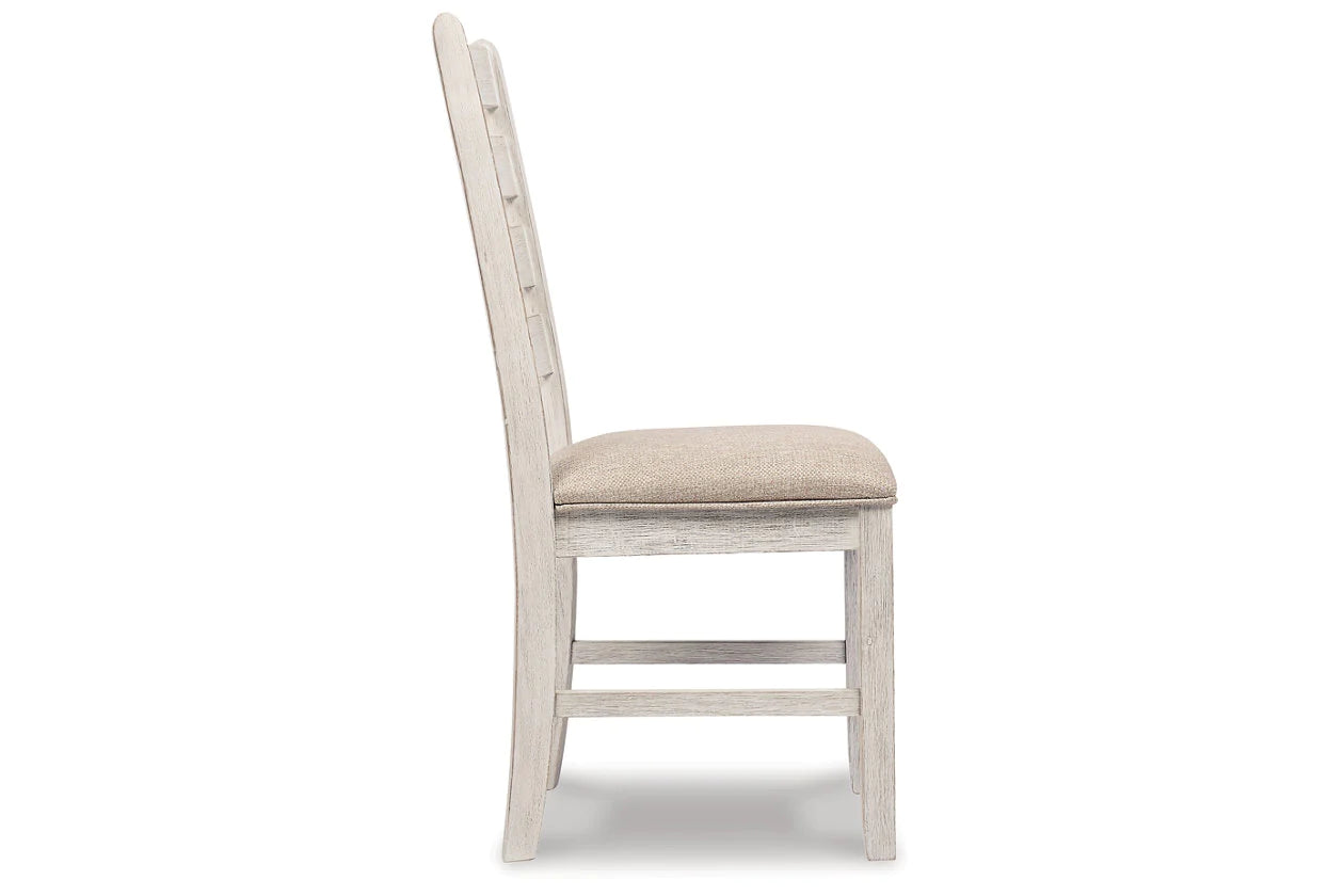 Skempton White/Light Brown Dining Chair
