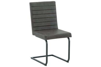 Strumford Gray/Black Dining Chair