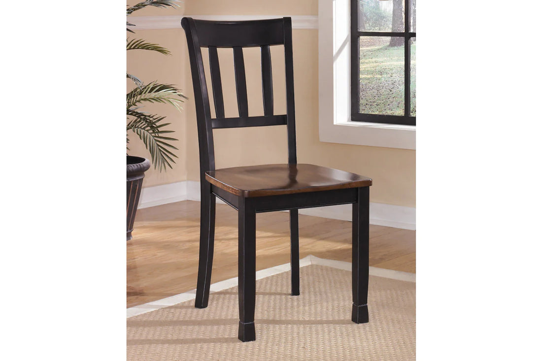 Owingsville Black/Brown Dining Chair