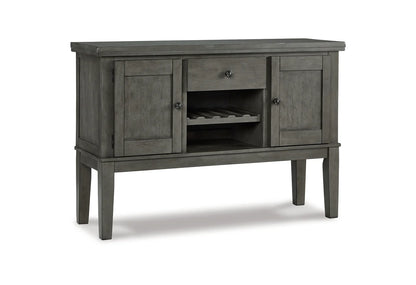Hallanden Gray Dining Server