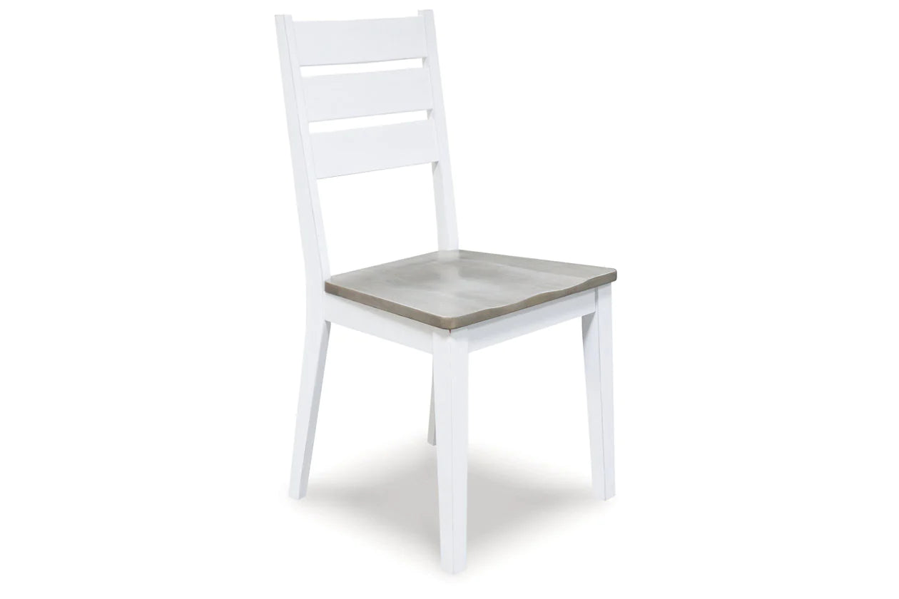 Nollicott Whitewash/Light Gray Dining Chair