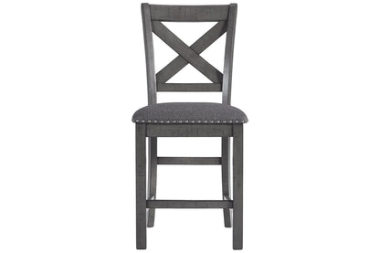Myshanna Gray Counter Height Chair