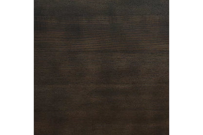 Hyndell Dark Brown Extendable Dining Table