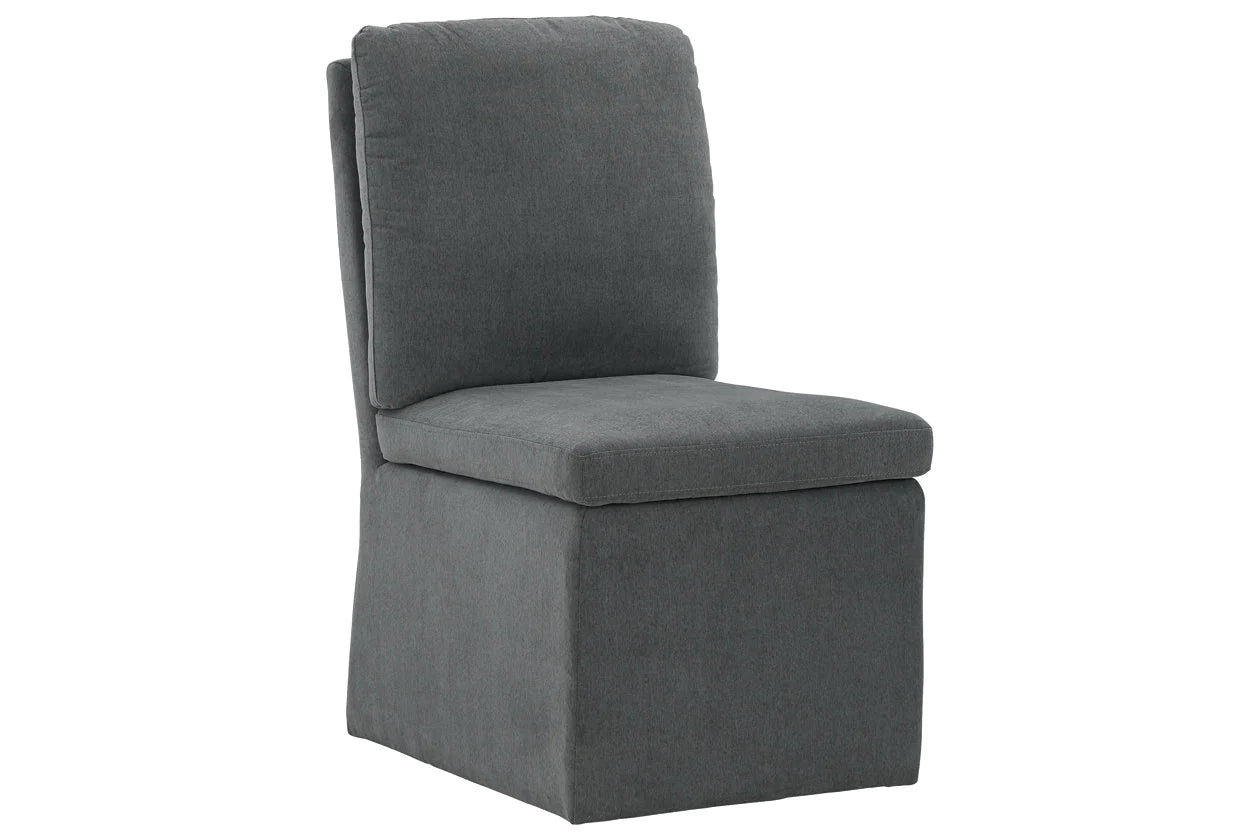 Krystanza Charcoal Dining Chair