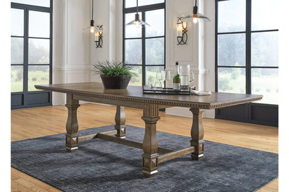 Markenburg Brown Extendable Dining Table