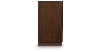 Dilenno Dark Brown Dining Server