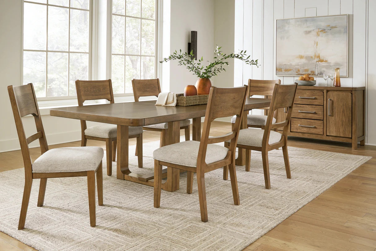 Cabalynn Light Brown Dining Server
