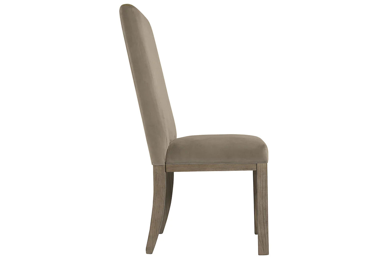 Chrestner Gray/Brown Dining Chair