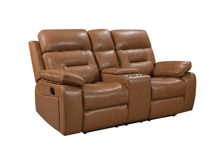 Dallas Camel Reclining Sofa set