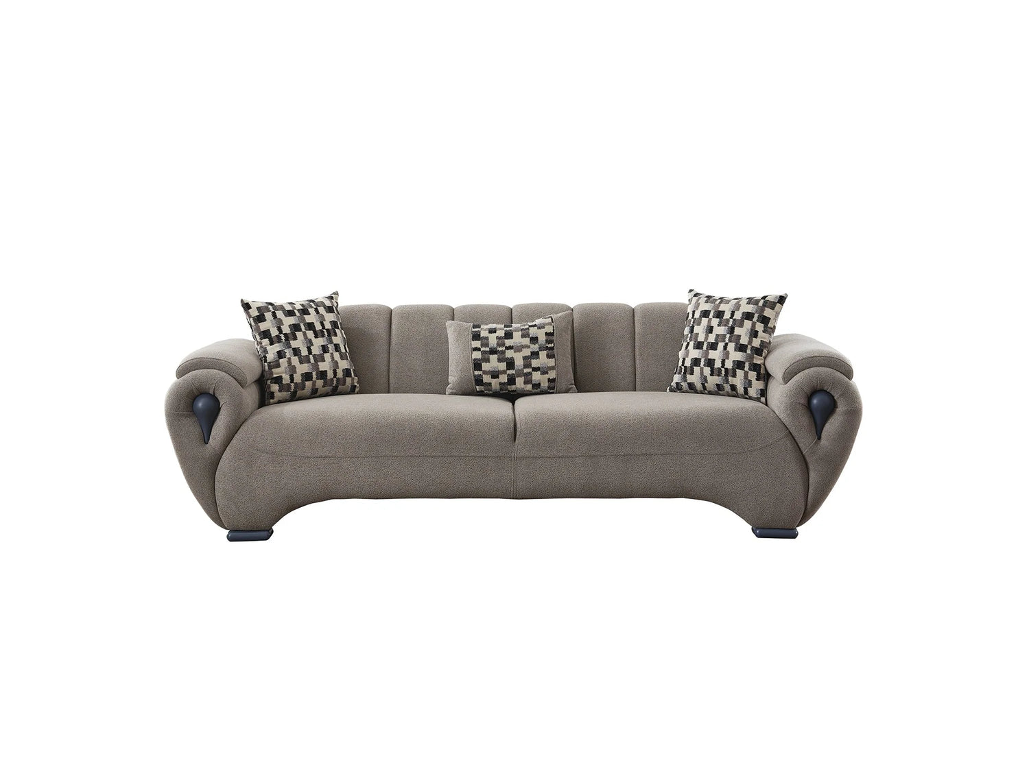 Damla 3-Pieces Modern Living Room Set