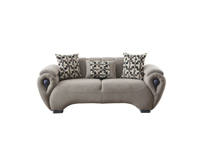 Damla 3-Pieces Modern Living Room Set