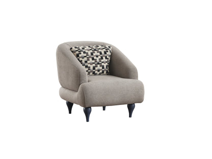 Damla 3-Pieces Modern Living Room Set