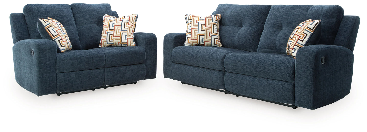 Danum Ink 2-Pieces Reclining Living Room Set