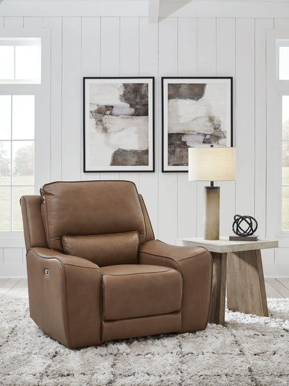 DeepWakes Caramel Modular Power Reclining Sectional