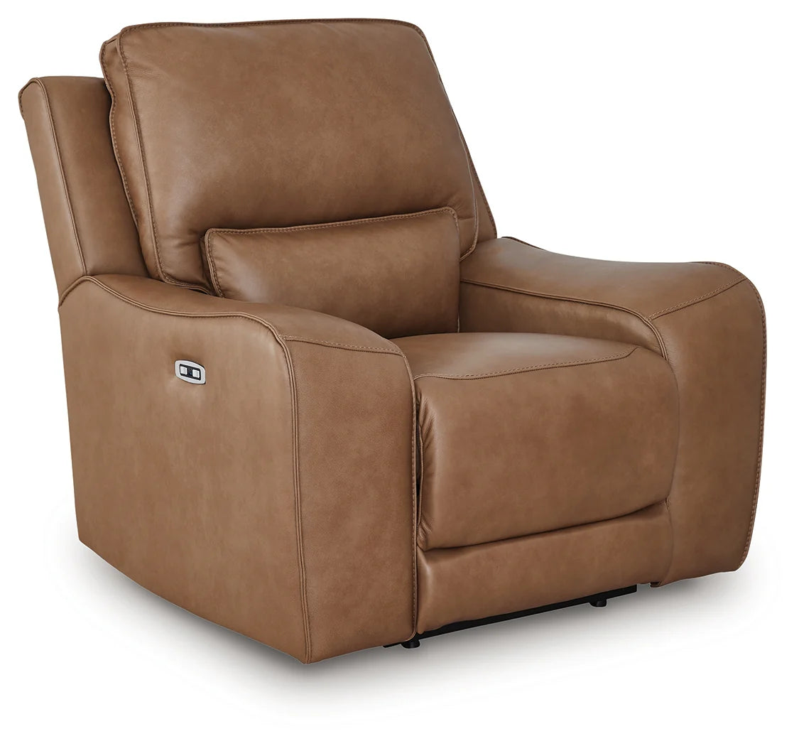 DeepWakes Caramel Modular Power Reclining Sectional