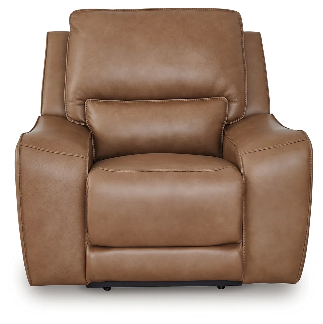 DeepWakes Caramel Modular Power Reclining Sectional